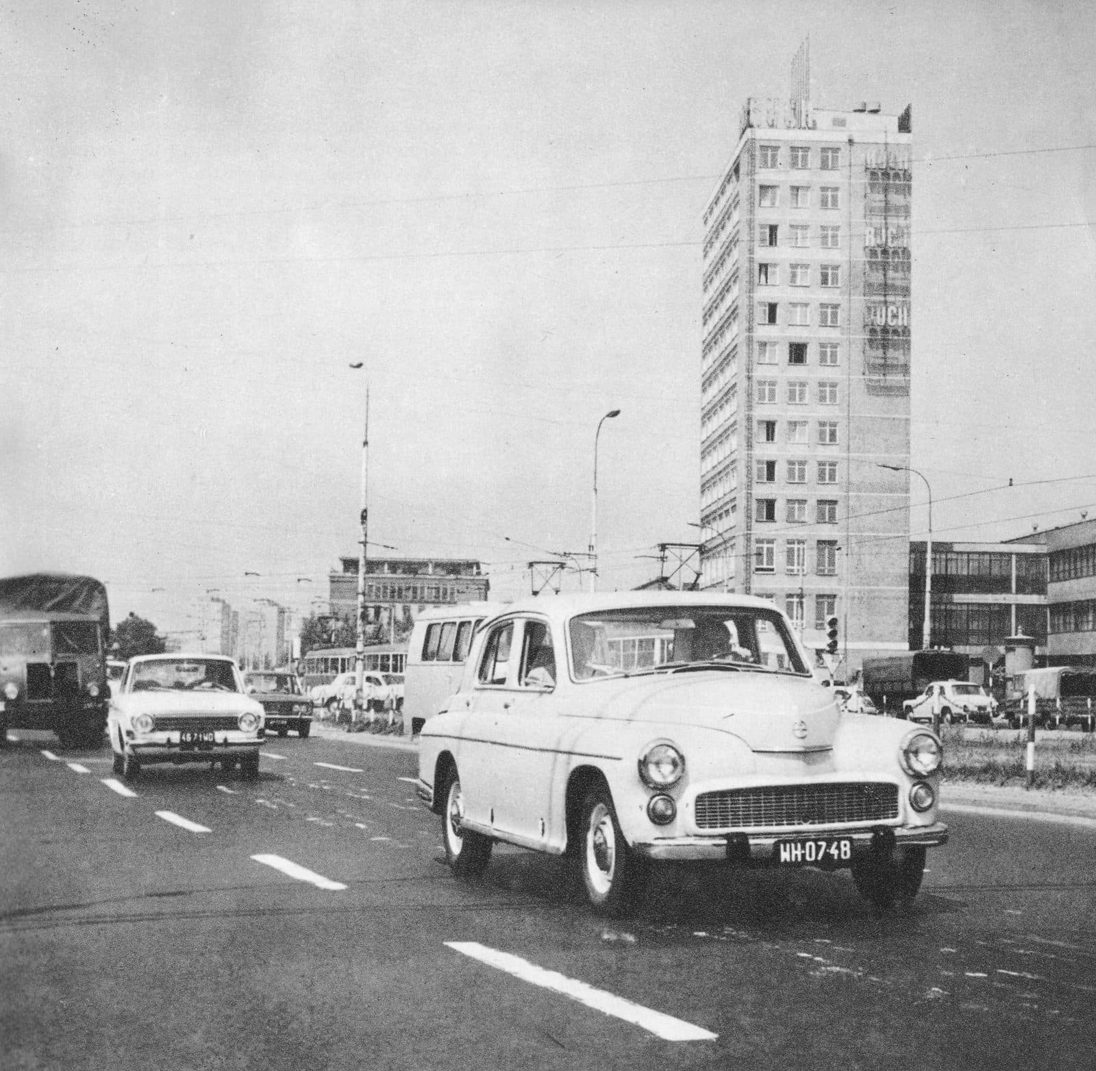 Rondo Daszyńskiego, ok. 1971